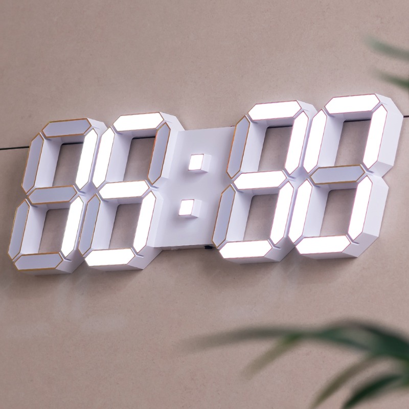 국산 플라이토 인테리어 LED 벽시계 38cm 프리즘 / 포토구매평