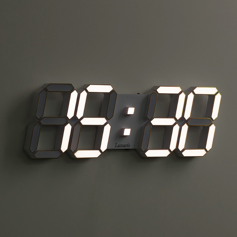 국산 루나리스 인테리어 LED 벽시계 38cm 프라임 / 포토구매평